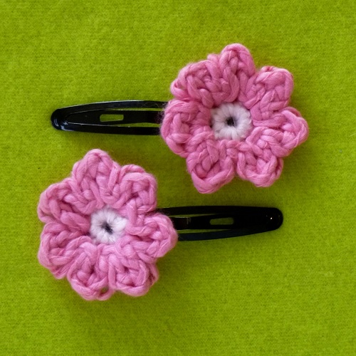 Flower Hair Clips