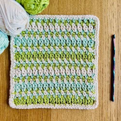 Striped Washcloth