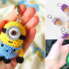 15 Cute Crochet Keychain Free Patterns