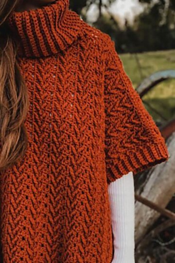 Free Crochet Poncho Patterns for All Sizes