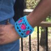 14 Crochet Bangle Bracelet Free Patterns - Crocht
