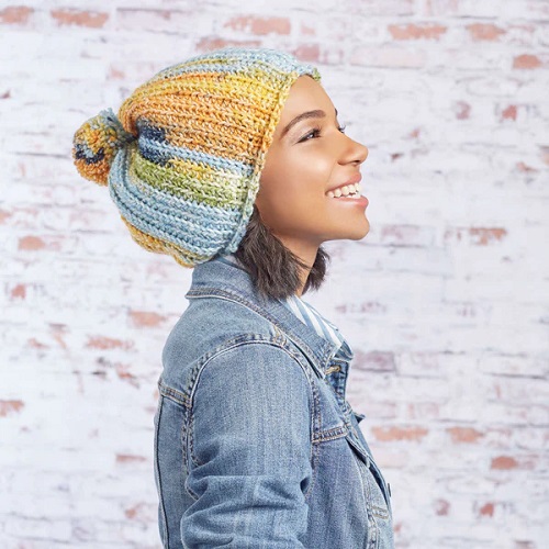 Slouchy Beanie Crochet Free Patterns 3