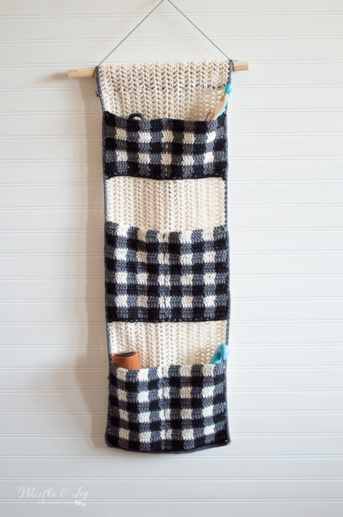 Wall Hanging Organizer Free Crochet Patterns 4