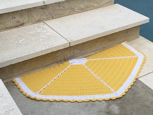 Crochet Welcome Mat Free Patterns 2