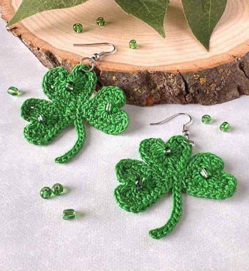 shamrock earring