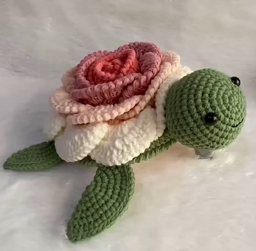 Crochet Floral Animal Toys Free Patterns 1