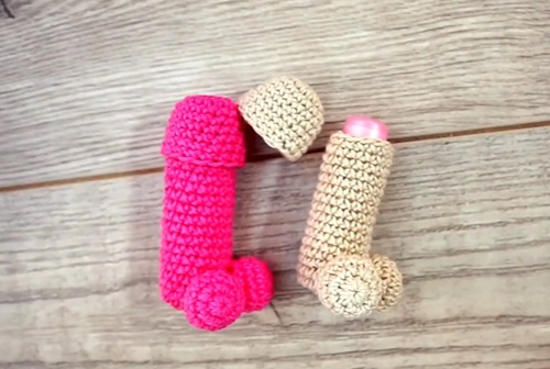 Crochet Lip Balm and Lipstick Holder