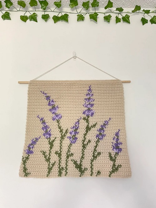 Crochet Wall Hanging Tapestry