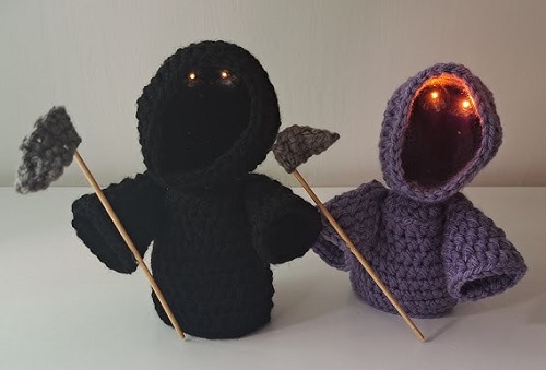 Lighted Grim Reapers Amigurumi