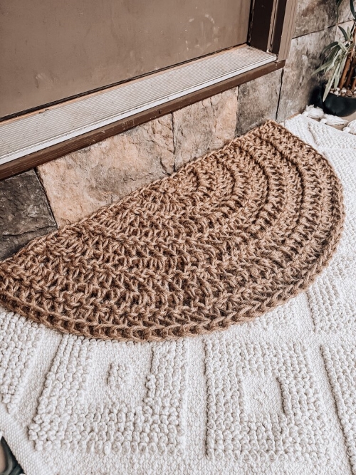Crochet a Jute Doormat