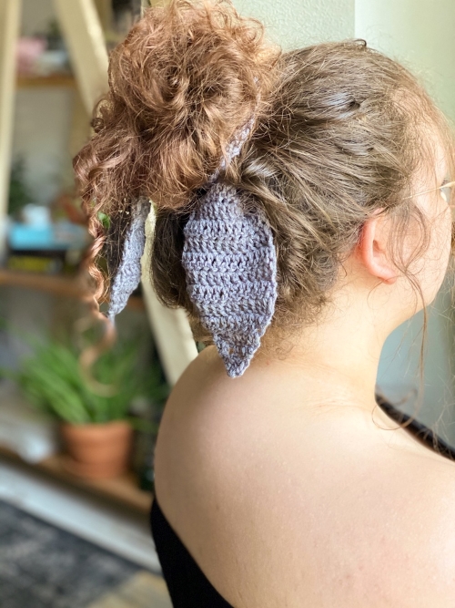 Free Hair Scarf Crochet Pattern
