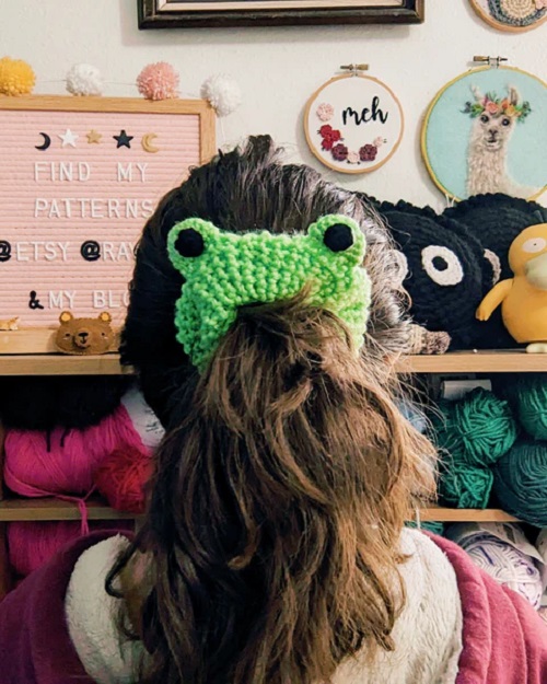 DIY Crochet Hair Tie Patterns Ideas