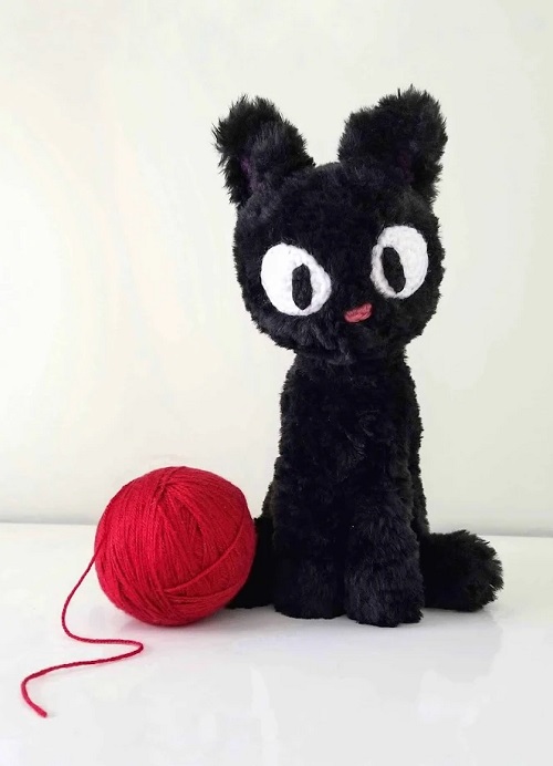 Jiji the Black Cat Amigurumi Crochet Pattern