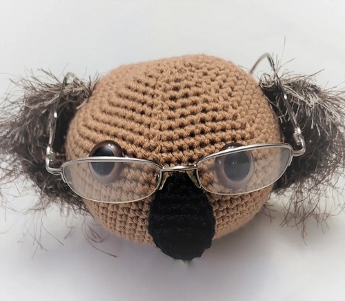 Koala Spectacles Holder Crochet Pattern