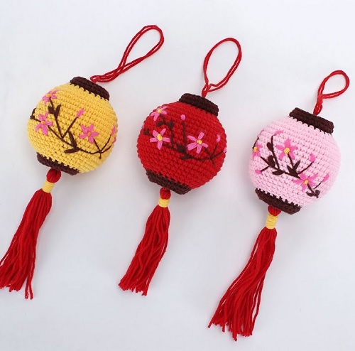Chinese lantern crochet