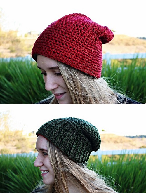 Stunning Slouchy Beanie Crochet Patterns 3