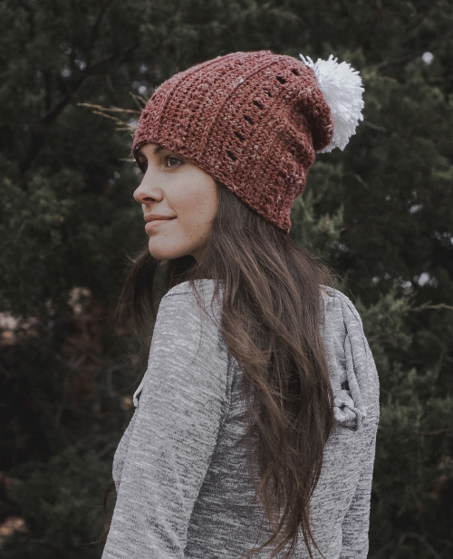 Super Simple Slouchy Beanie Crochet Pattern