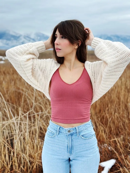 The Tilda Shrug Crochet Pattern