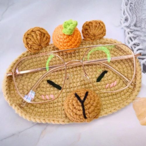 Unique Glasses Holder Free Crochet Patterns 3
