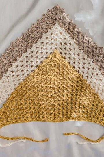 Free Crochet Bandana Patterns - Beautiful Dawn Designs