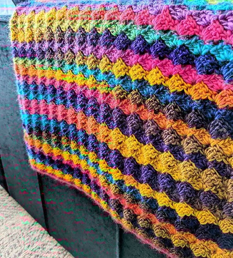 One Row Repeat Blanket