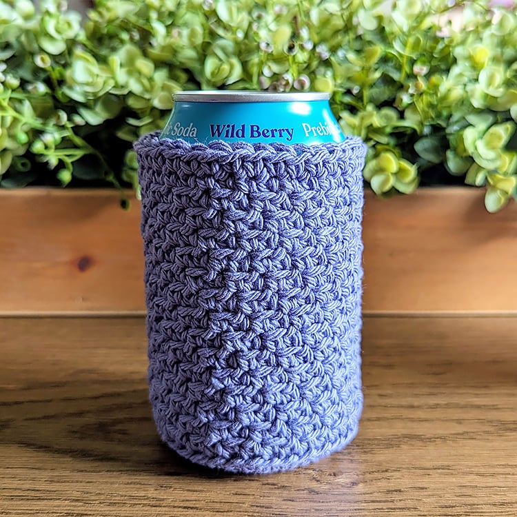 purple can cozy