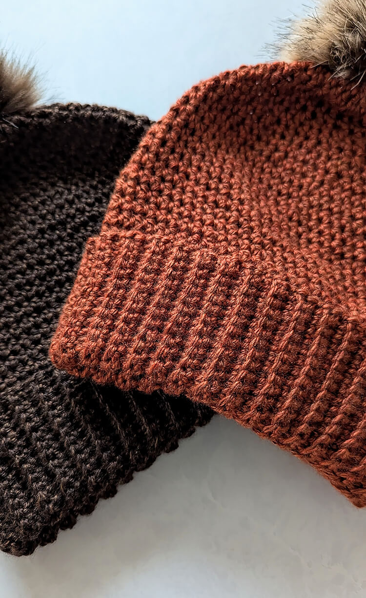 Close View of Cascades Beanies