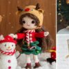 15 Christmas Doll Free Crochet Patterns