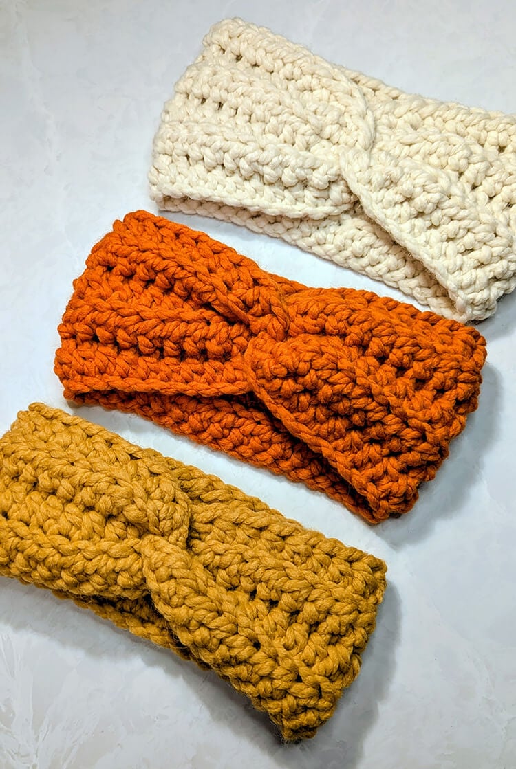 20 Minute Chunky Crochet Ear Warmer