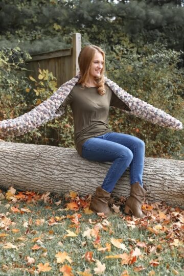 12 Scarf With Sleeves Free Crochet Patterns