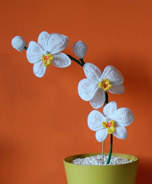 Crochet Orchid Free Patterns 2