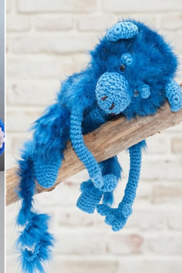 12 Crochet Blue Toys Free Patterns