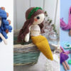 14 Crochet Mermaid Amigurumi Free Patterns