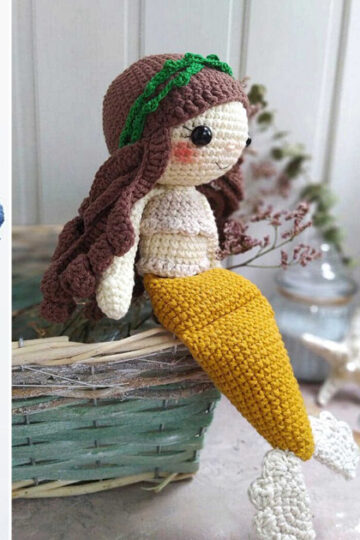 14 Crochet Mermaid Amigurumi Free Patterns