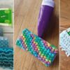 11 Crochet Mop and Sweeper Cover Free Patterns