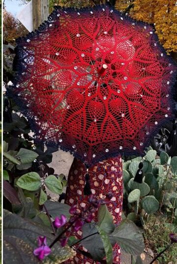 10 Crochet Parasol Free Patterns and Ideas
