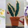 10 Crochet Potted Plants Free Patterns