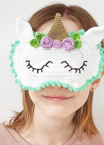 13 Free Crochet Sleep Mask Patterns You’ll Love