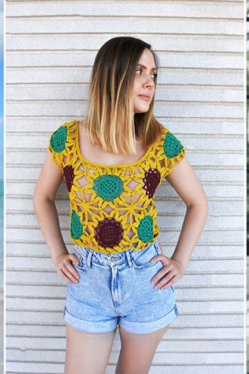 15 Crop Top Free Crochet Patterns