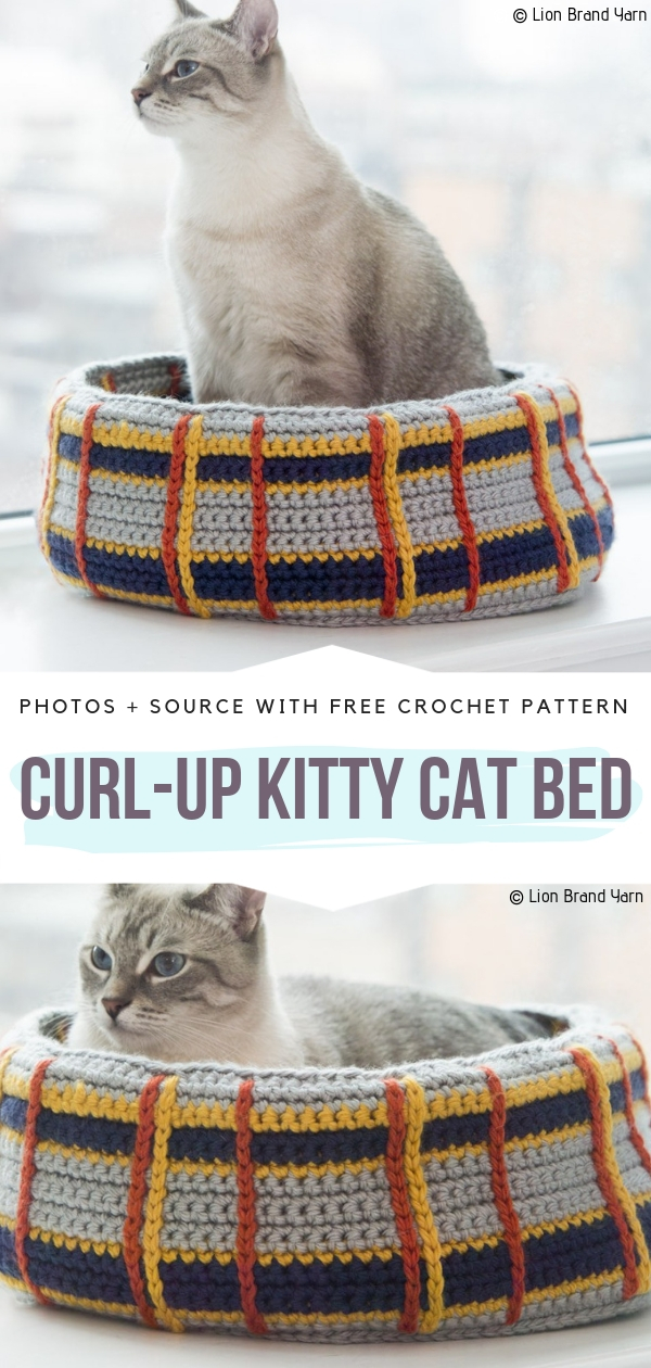 Crochet Cat Bed