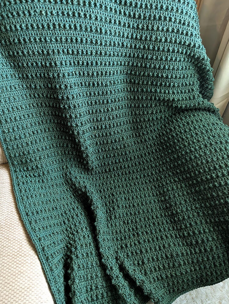 Evergreen Crochet Blanket Pattern