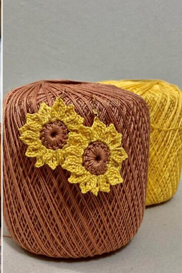 9 Fall Earrings Free Crochet Patterns