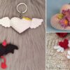 11 Heart Keychain Free Crochet Patterns