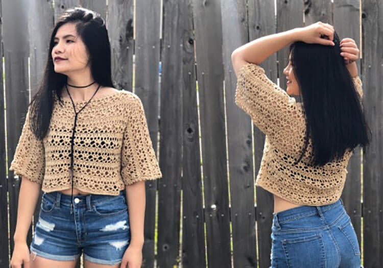 Lacy Summer Top