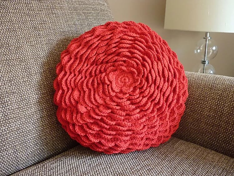 Blooming Flower Cushion