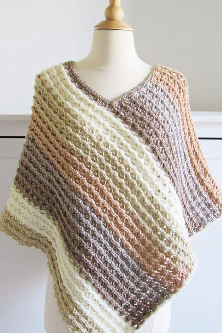 SUNSET PONCHO