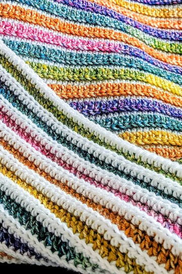 Prism Blanket Free Crochet Pattern