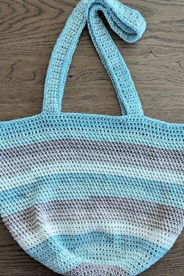 Seaside Tote Bag Free Crochet Pattern