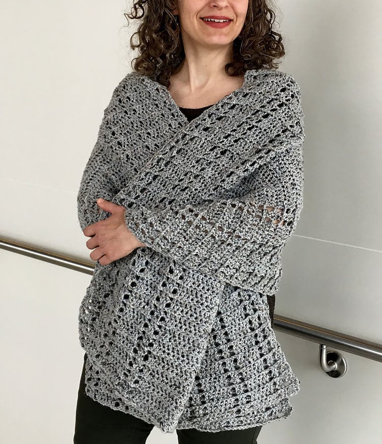 EASY CROCHET SHAWL