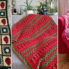10 Strawberry Summer Blanket Free Crochet Patterns